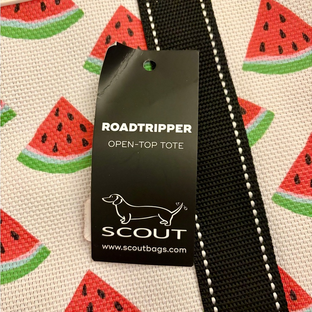 Scout Roadtripper Open-Top Tote in Watermelon NWT - Picture 5 of 6